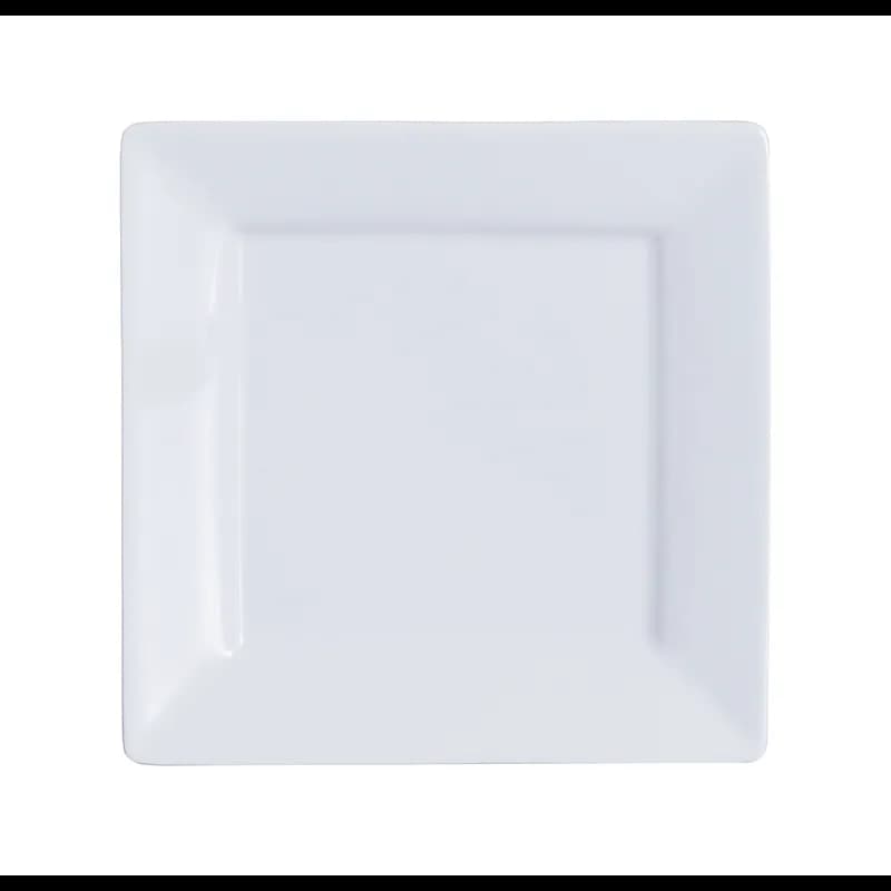 Plate 7.5 IN Porcelain Square 24/Case