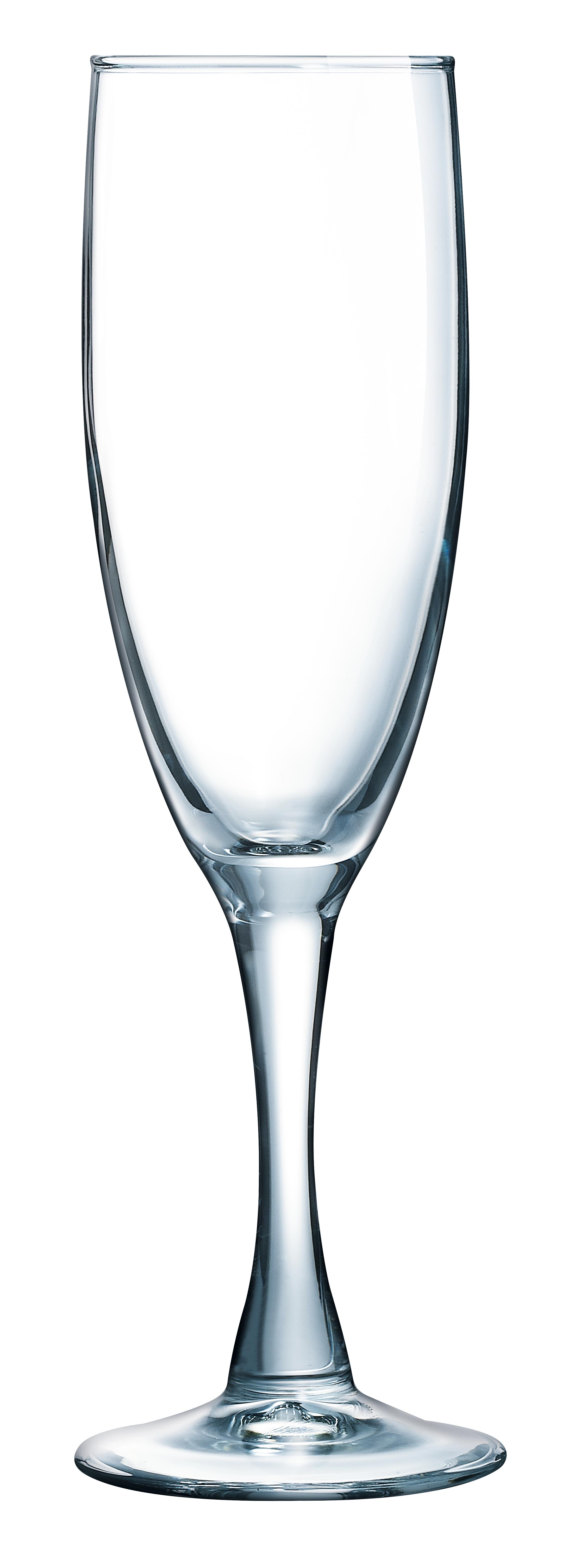 Arcoroc Excalibur Champagne Champagne Flute 5.75 OZ Glass 36/Case