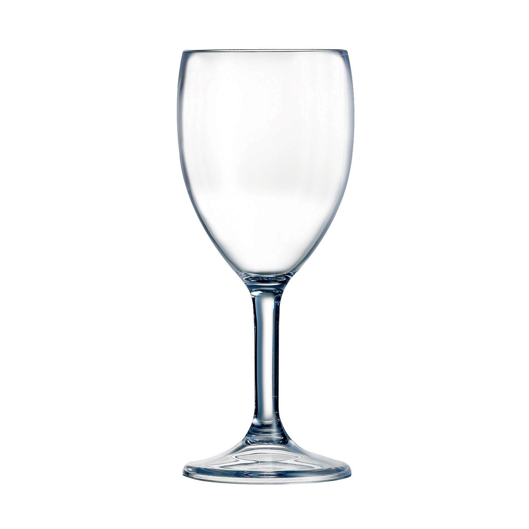 Arcoroc Outdoor Perfect Wine Beverage Glass 10 OZ SAN 36/Case