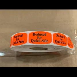Reduced for Quick Sale Label 1000/Roll
