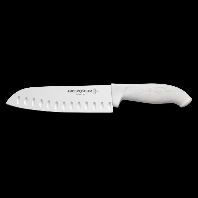 SofGrip Santoku Knife 7 IN White Duo-Edge 1/Each