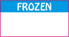 Monarch Frozen Label 17000/Pack