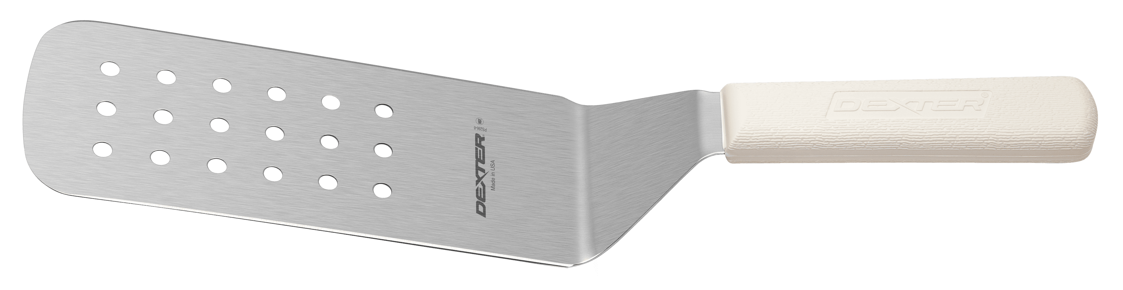 SANI-SAFE® Turner 8X3 IN White Perforated 1/Each