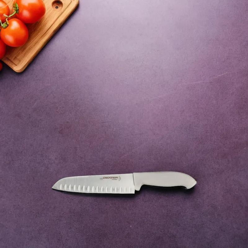 SofGrip Santoku Knife 9 IN White 1/Each