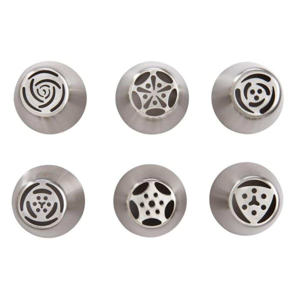 Piping Tip Stainless Steel Flowernail 1/Pack