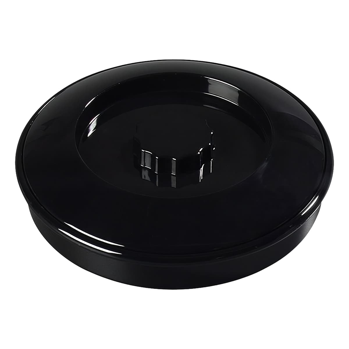 Tortilla Server 7.5 IN Black With Lid 1/Each