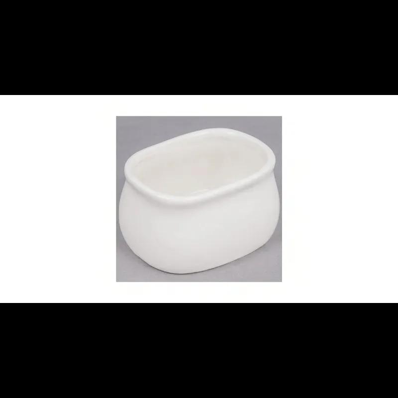 Sugar Packet Holder 3.25X2.5X1.88 IN Porcelain White Dishwasher Safe 1/Each