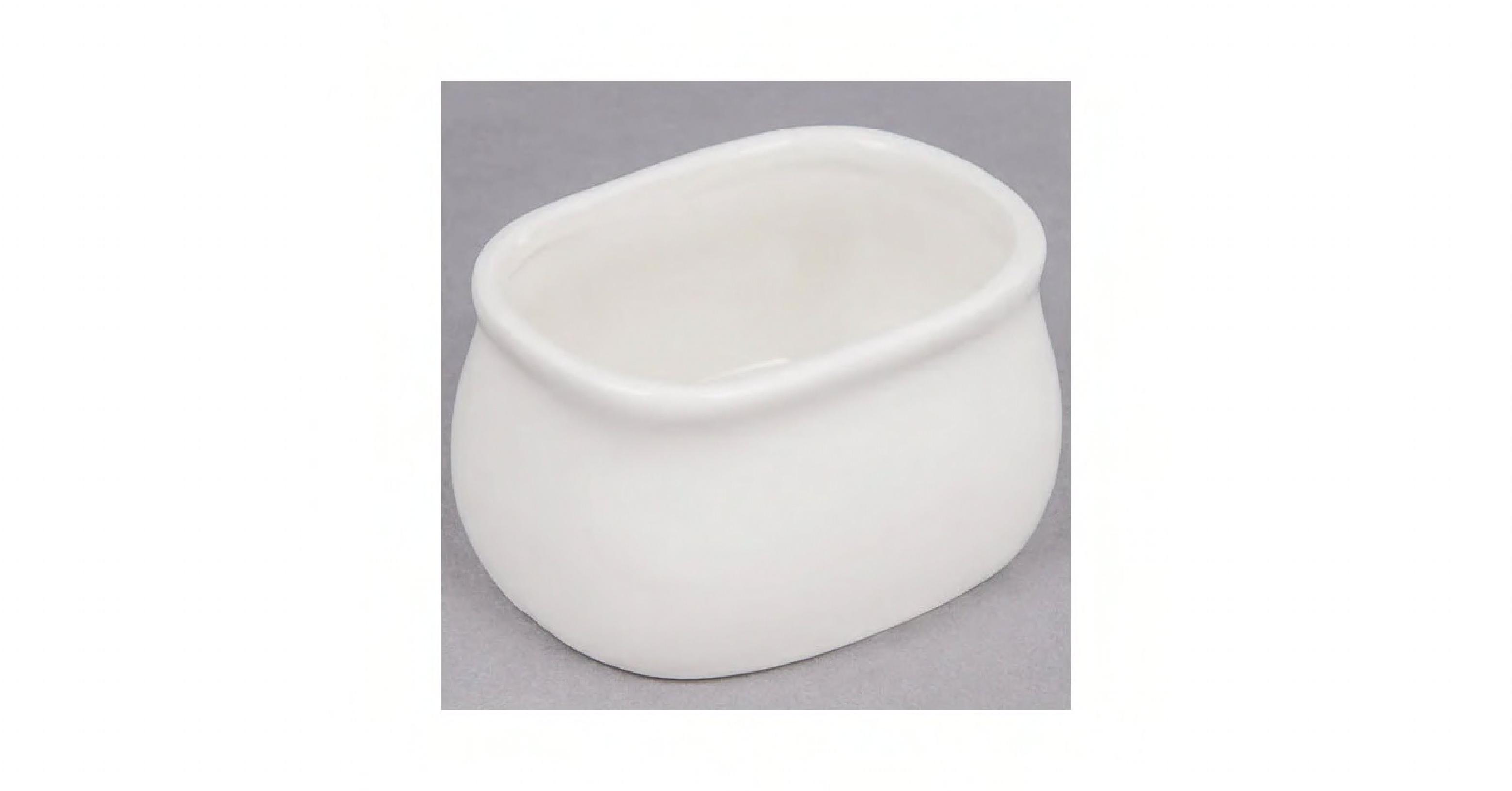 Sugar Packet Holder 3.25X2.5X1.88 IN Porcelain White Dishwasher Safe 1/Each