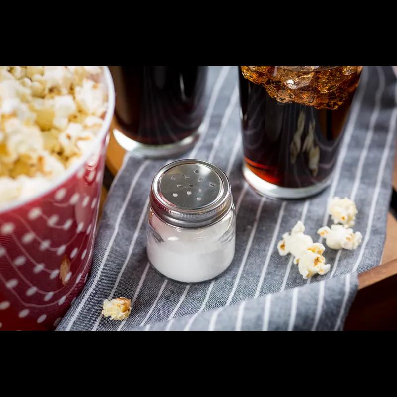 Salt & Pepper Shaker 2 OZ S/S Top 1/Each