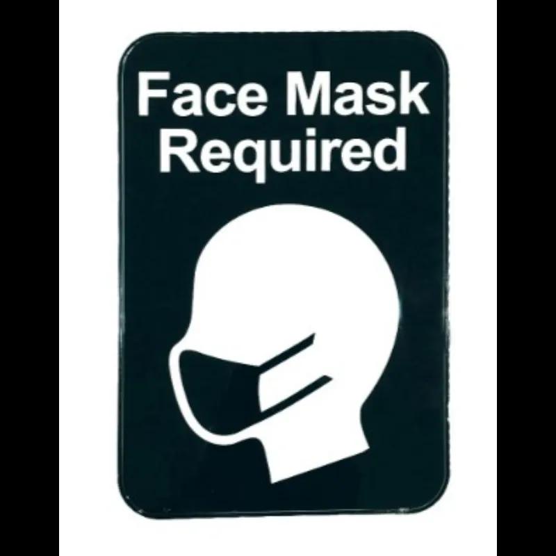 Mask 9X6 IN Black 1/Each