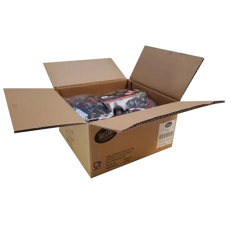 Proper Pour™ Liquor Pourer 1 FLOZ SAN Smoke Red Measured Dishwasher Safe 1/Each