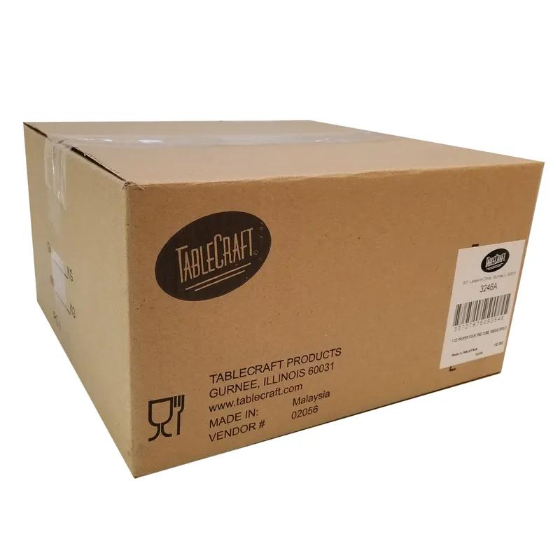 Proper Pour™ Liquor Pourer 1 FLOZ SAN Smoke Red Measured Dishwasher Safe 1/Each