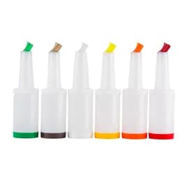 PourMaster® Pourer 3.688X3.688X13.625 IN 1 QT HDPE Assorted Complete Dishwasher Safe 12 Count/Case