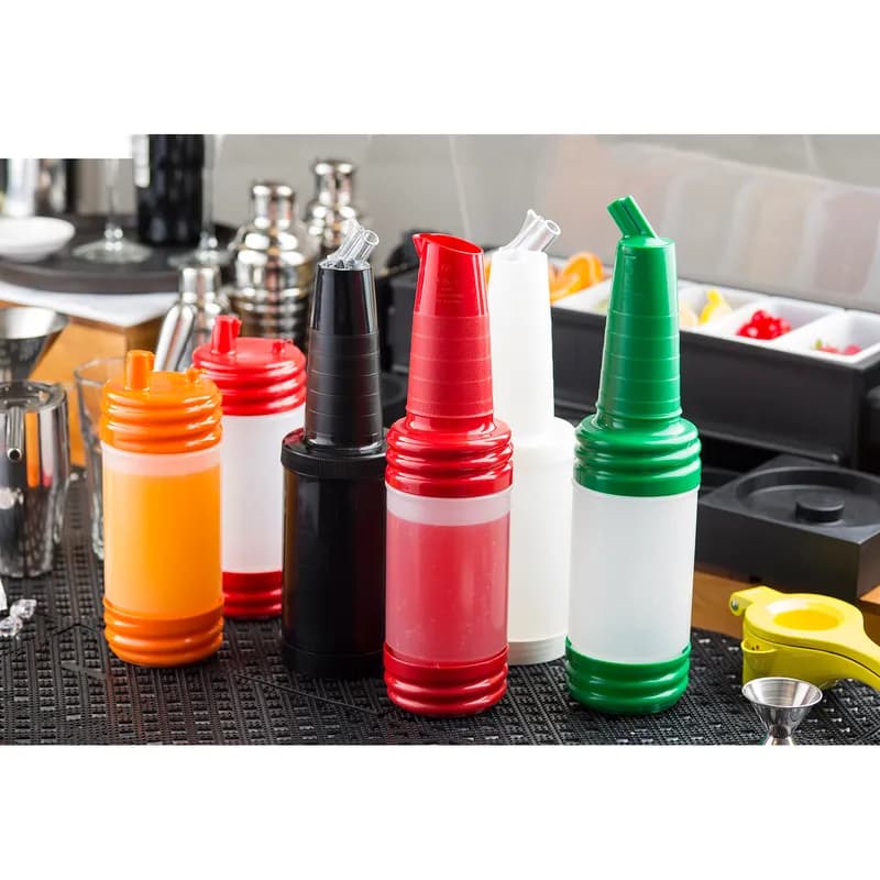 PourMaster® Pourer 3.688X3.688X13.625 IN 1 QT HDPE Assorted Complete Dishwasher Safe 12 Count/Case