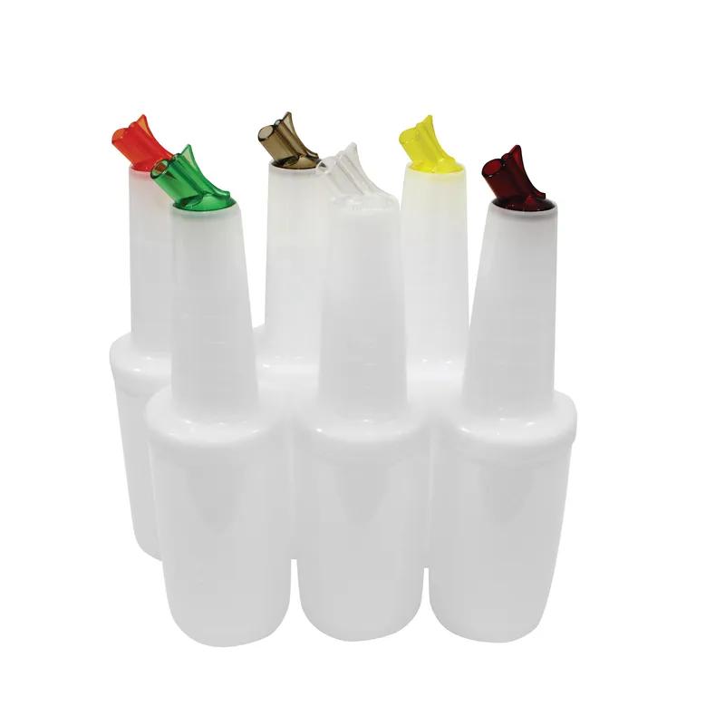 PourMaster® Pourer 3.688X3.688X13.625 IN 1 QT HDPE Assorted Complete Dishwasher Safe 12 Count/Case