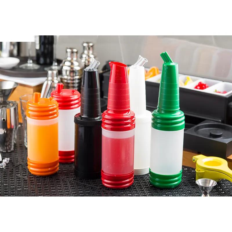 PourMaster® Pourer 3.688X3.688X13.625 IN 1 QT HDPE Assorted Complete Dishwasher Safe 12 Count/Case