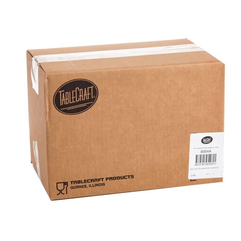 PourMaster® Pourer 4.813X4.813X15.25 IN 0.5 GAL HDPE Assorted Complete Dishwasher Safe 6 Count/Case