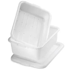 Freezer Tote Box 7 IN HDPE White -30°F 1/Each