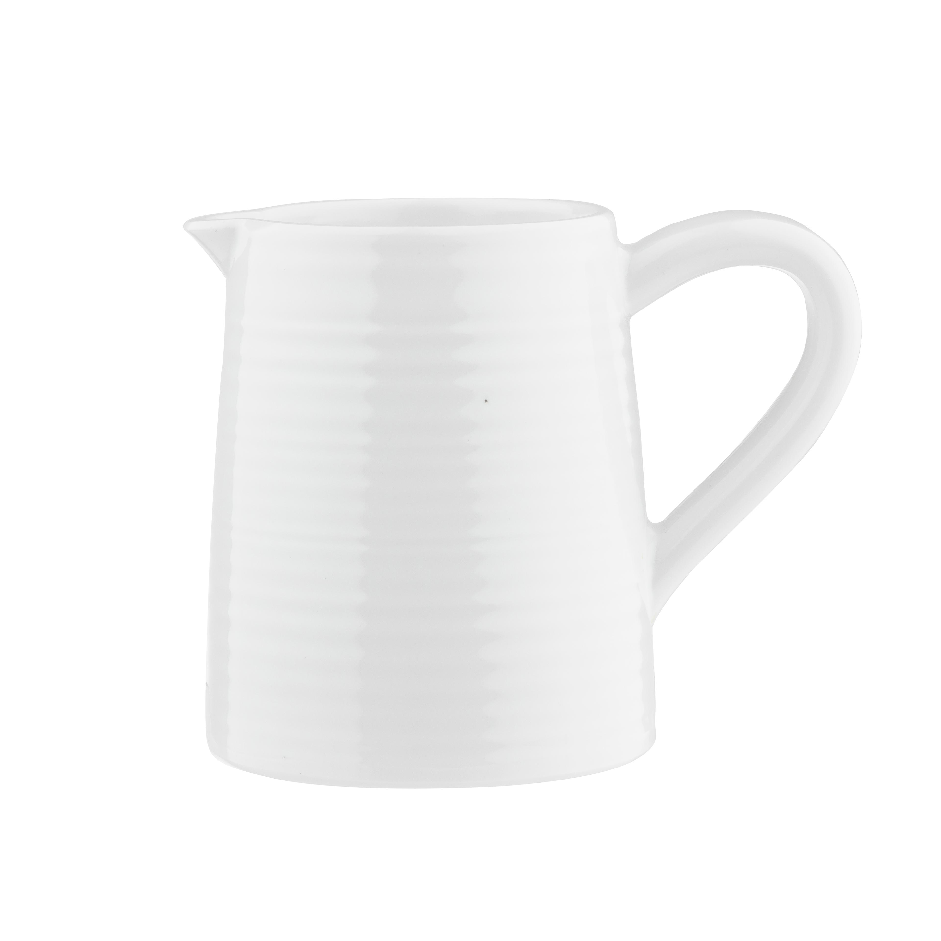 Creamer 4.375X3X3.625 IN 5 FLOZ Melamine White Dishwasher Safe 1/Each