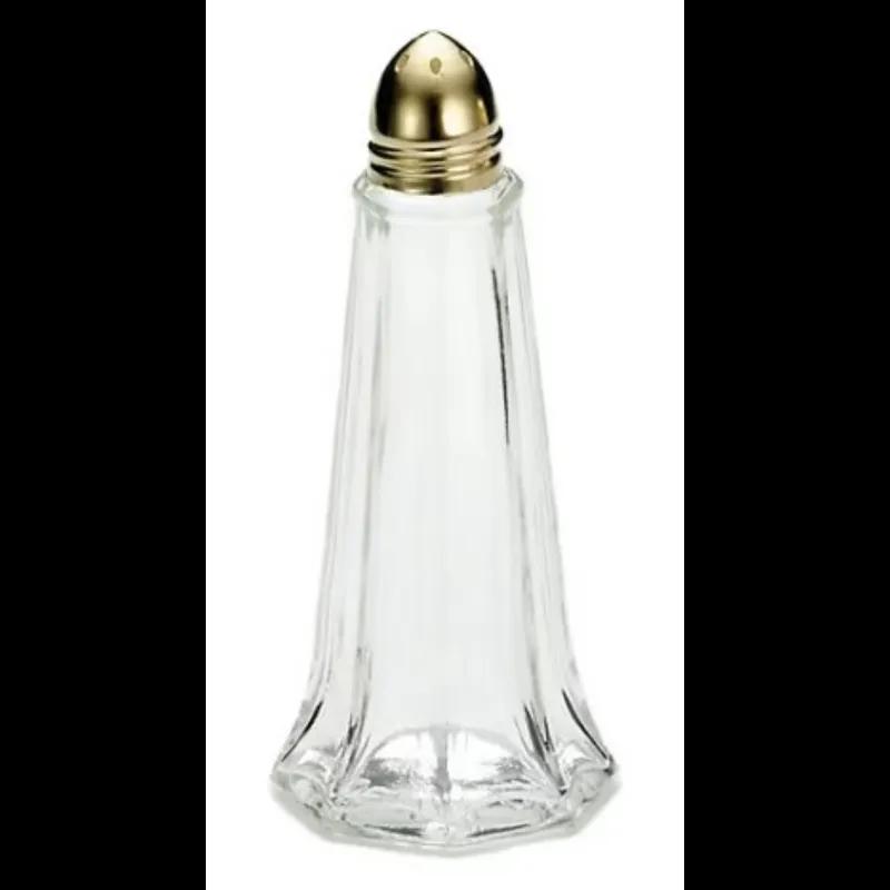 Salt & Pepper Shaker 1 OZ Eiffel Tower Gold Top 12/Pack