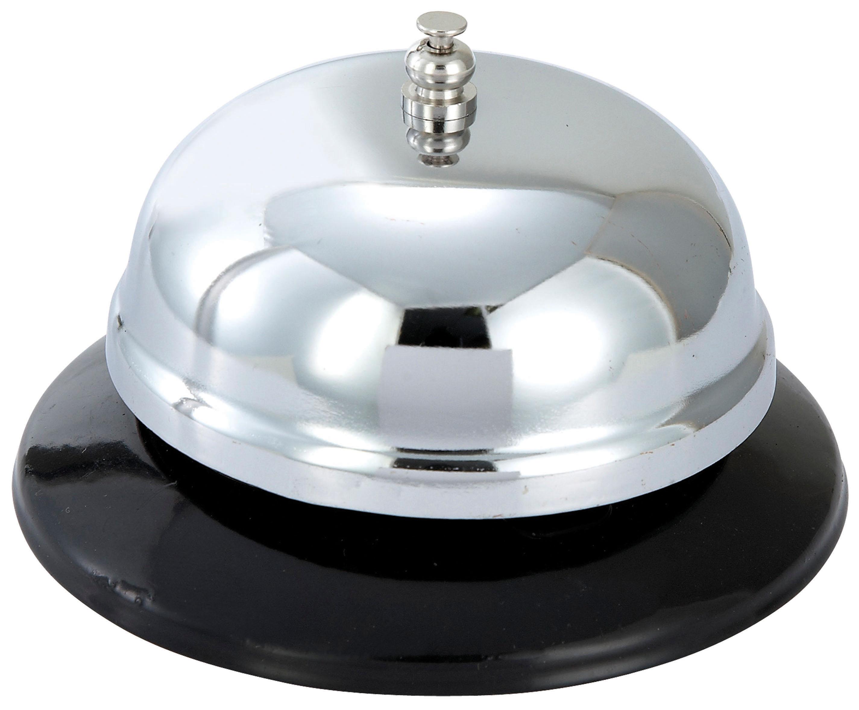 Call Bell 3.25X2.375 IN Chrome Plated Plastic 1/Each