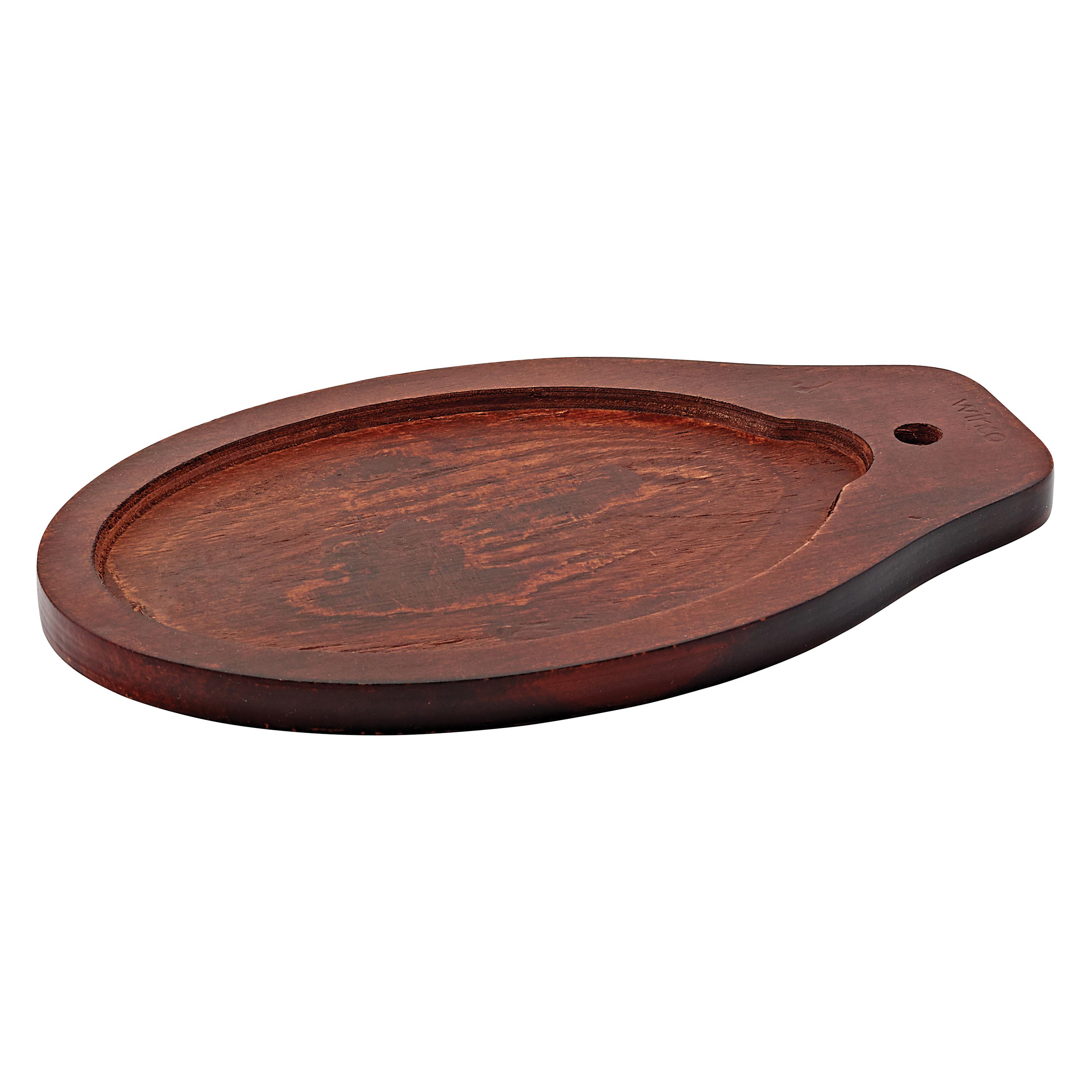 Platter Underliner Wood 1/Each