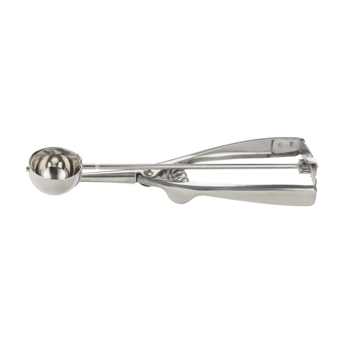 Disher Portioner 1.375 IN 0.5 OZ 18/8 Stainless Steel Squeeze 1/Each