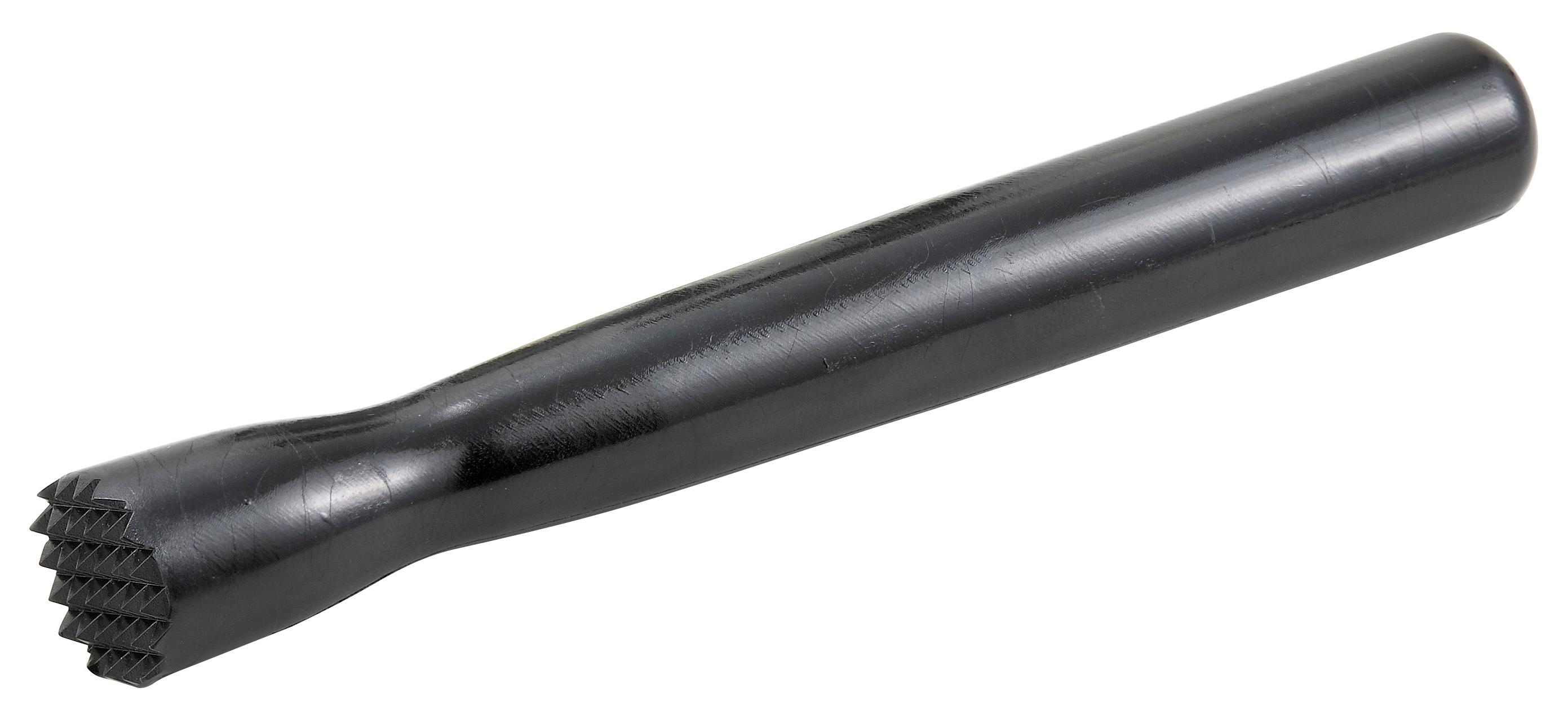 Drink Muddler 8 IN PC Black Netted 1/Each