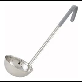 Ladle 12 OZ Stainless Steel Gray Color Coded 1/Each