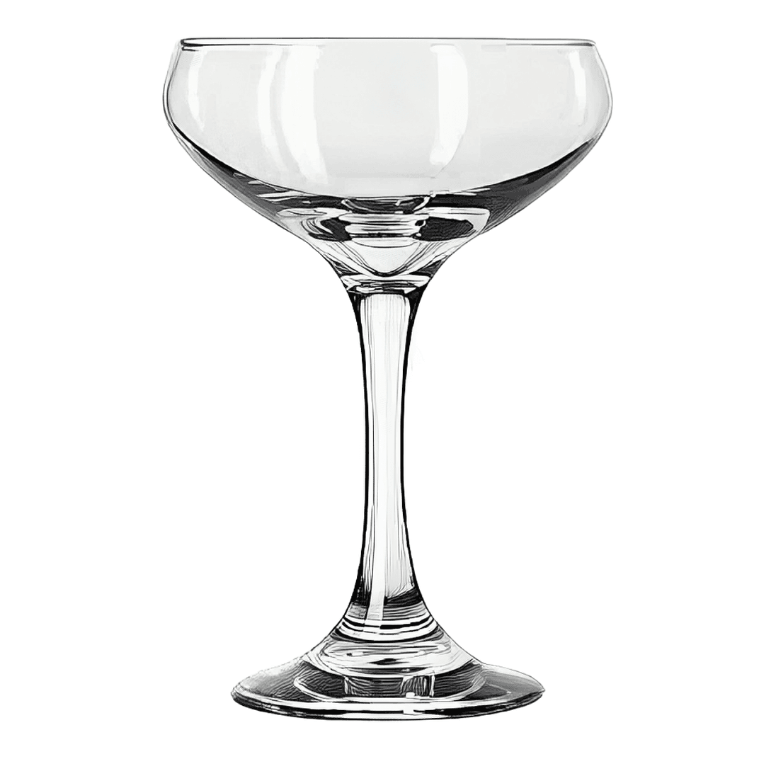 Perception Cocktail Martini Glass Coupe Glass 4.13X4.13X4.13X6 IN 8.5 FLOZ Glass 12/Case