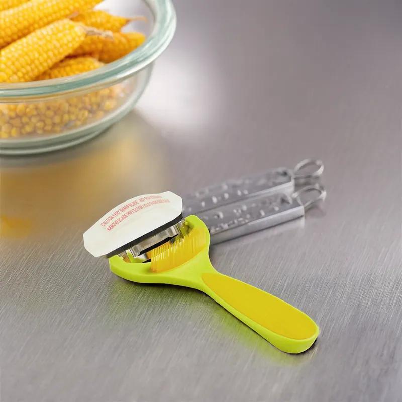 Corn Zipper 6.1X3.2X0.8 IN With Brush 1/Each