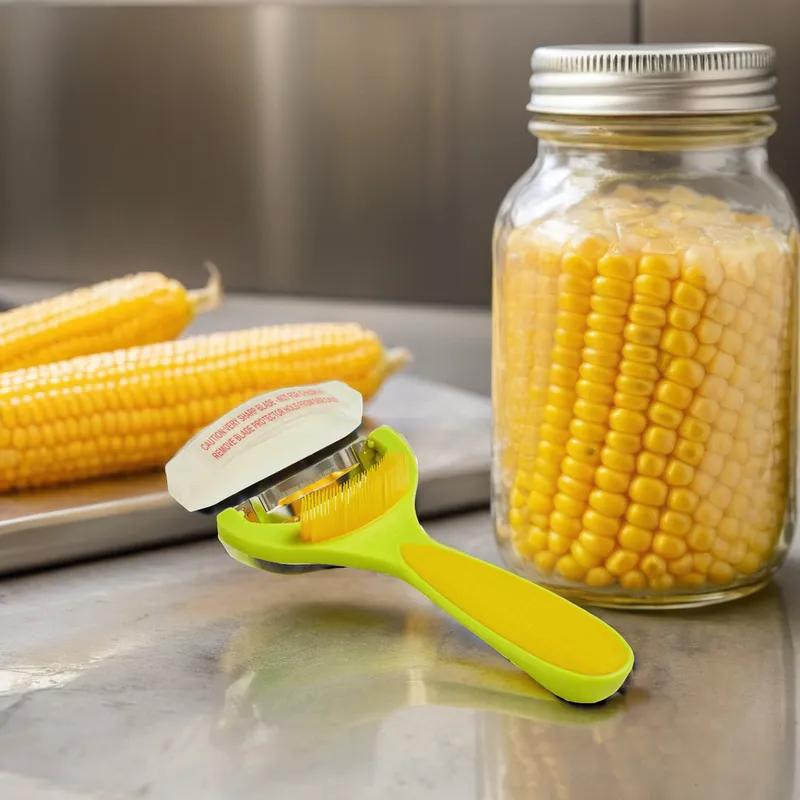 Corn Zipper 6.1X3.2X0.8 IN With Brush 1/Each