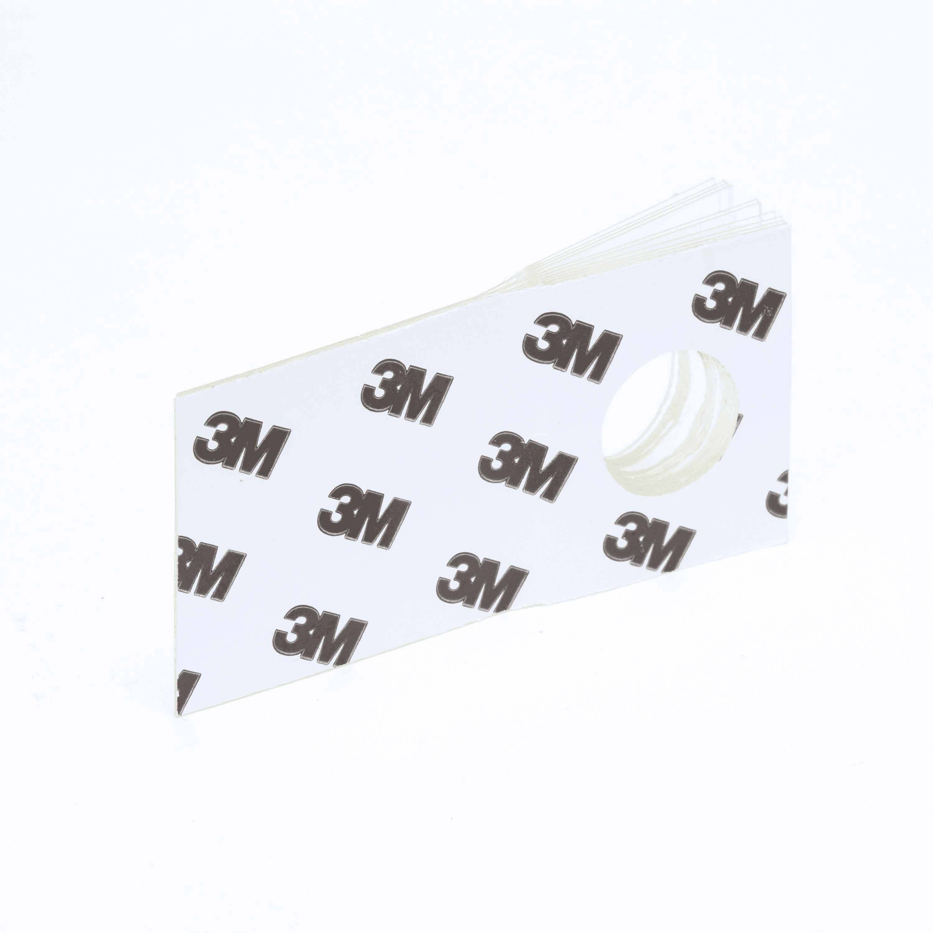 3M™ 1074 Hang Tag 2X1 IN Clear Polyester 3.5MIL 1000/Box