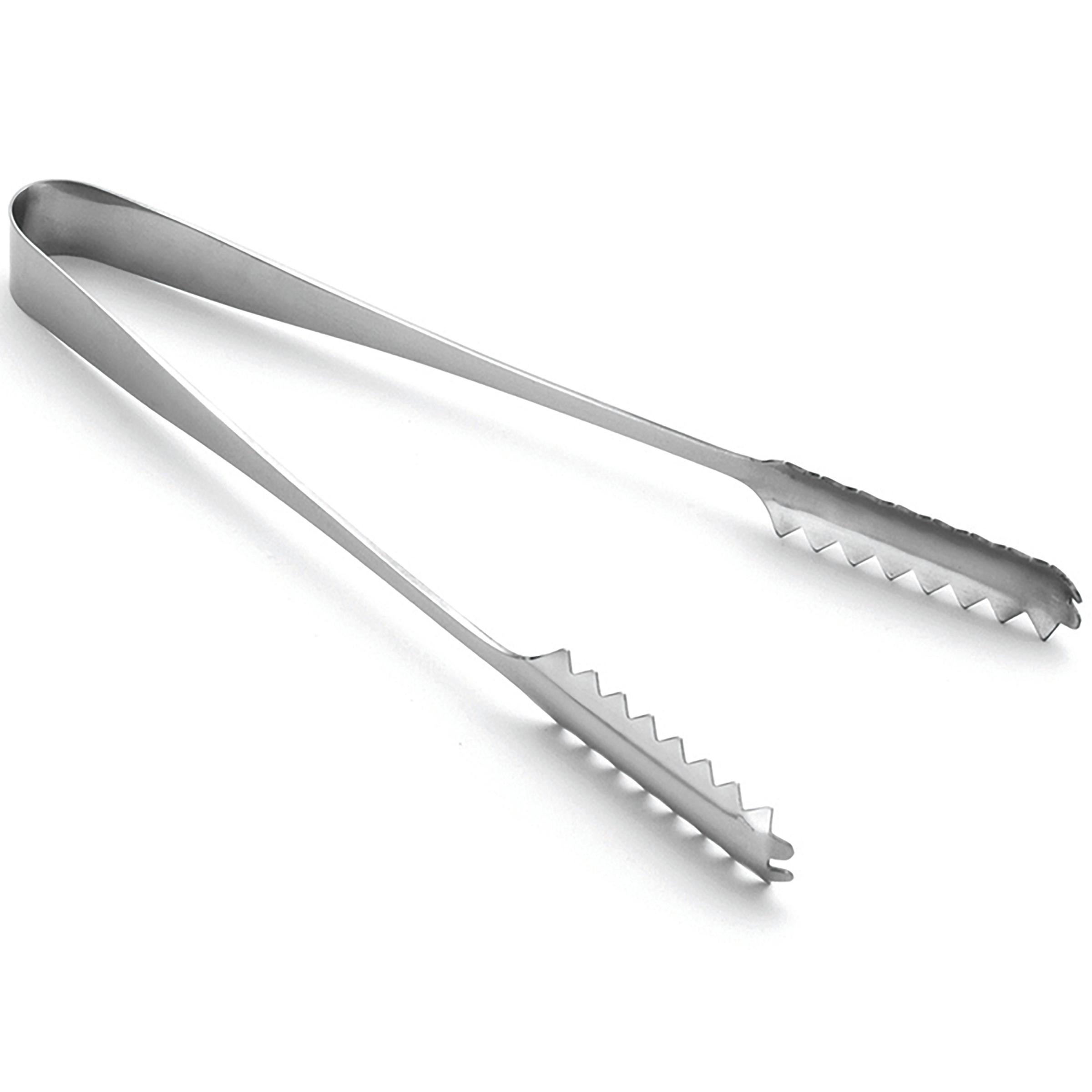 Serving Tongs 8.5 IN 18/8 Stainless Steel Dishwasher Safe 1/Each