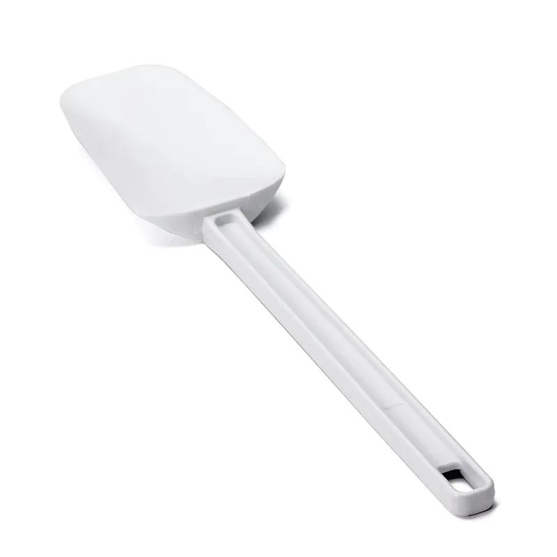 Baking Spoon Scraper Spatula 13.5 IN White 1/Each