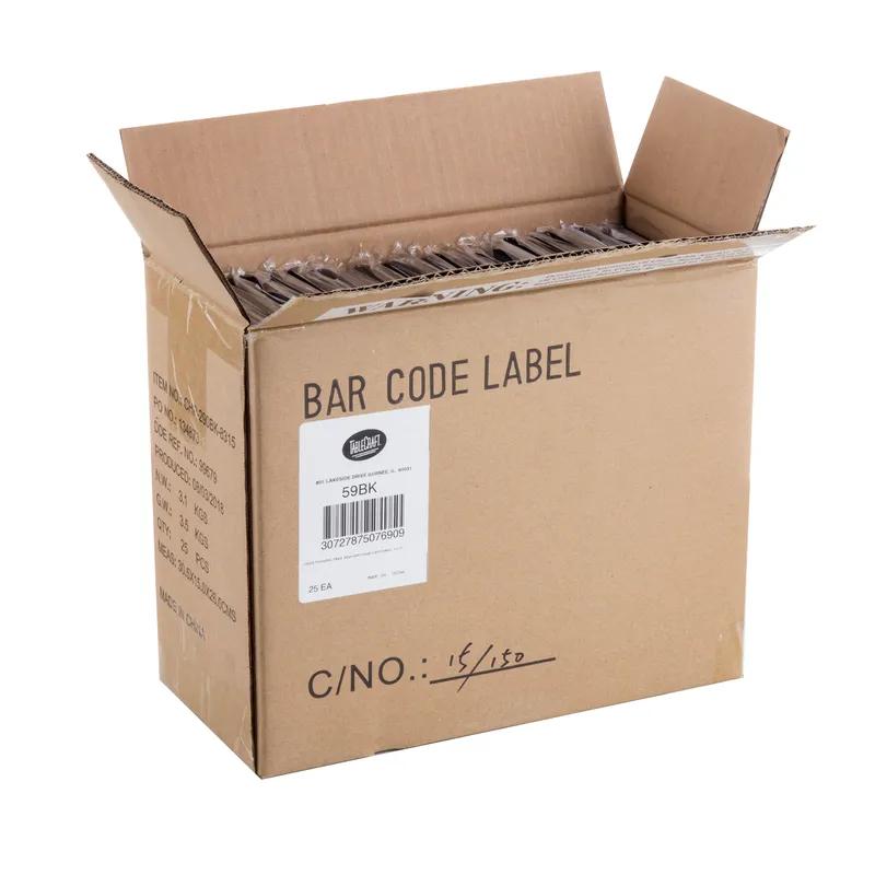 Check Holder 5.25X0.325X9 IN Vinyl Black Bi-Fold With Card Holder Thank You 1/Each