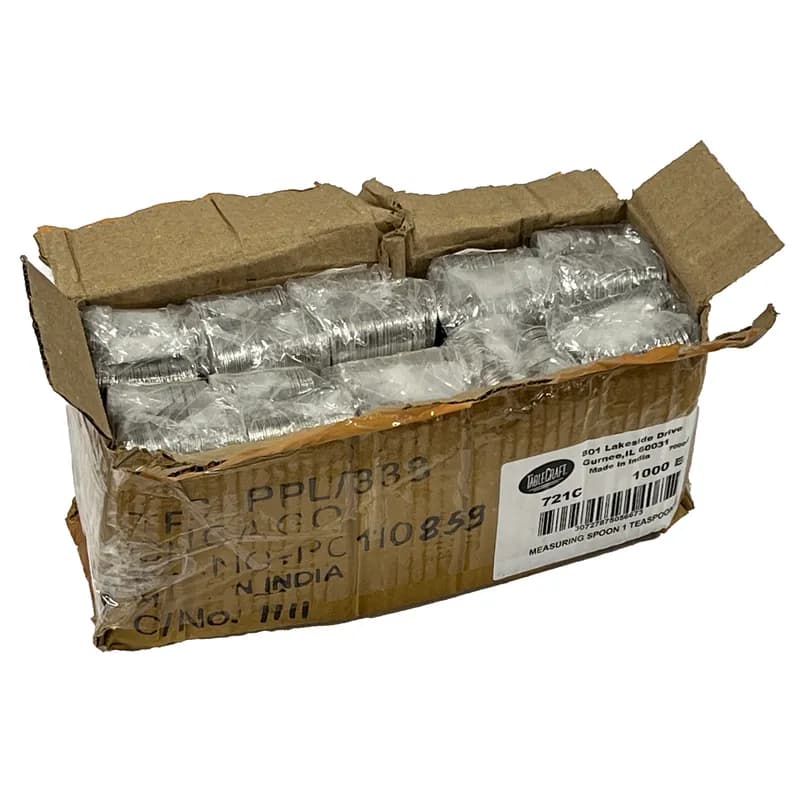 Measuring Teaspoon Stainless Steel (200 Series) Single 1/Each