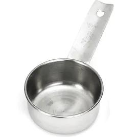 Measuring Cup 0.25 Cup Stainless Steel (200 Series) Single 1/Each