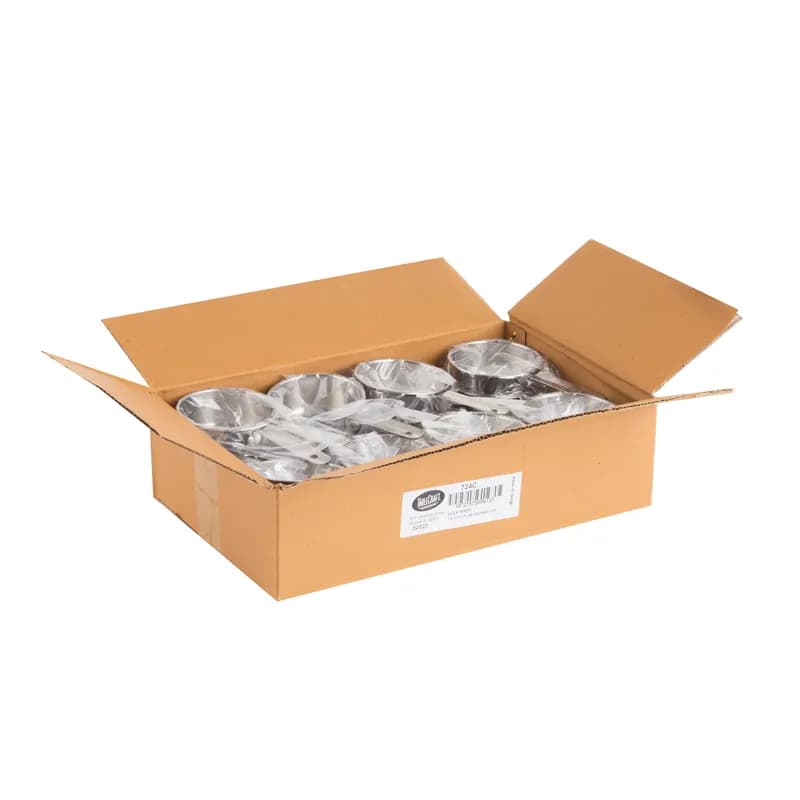 Measuring Cup 0.50 Cup Stainless Steel Single 1/Each