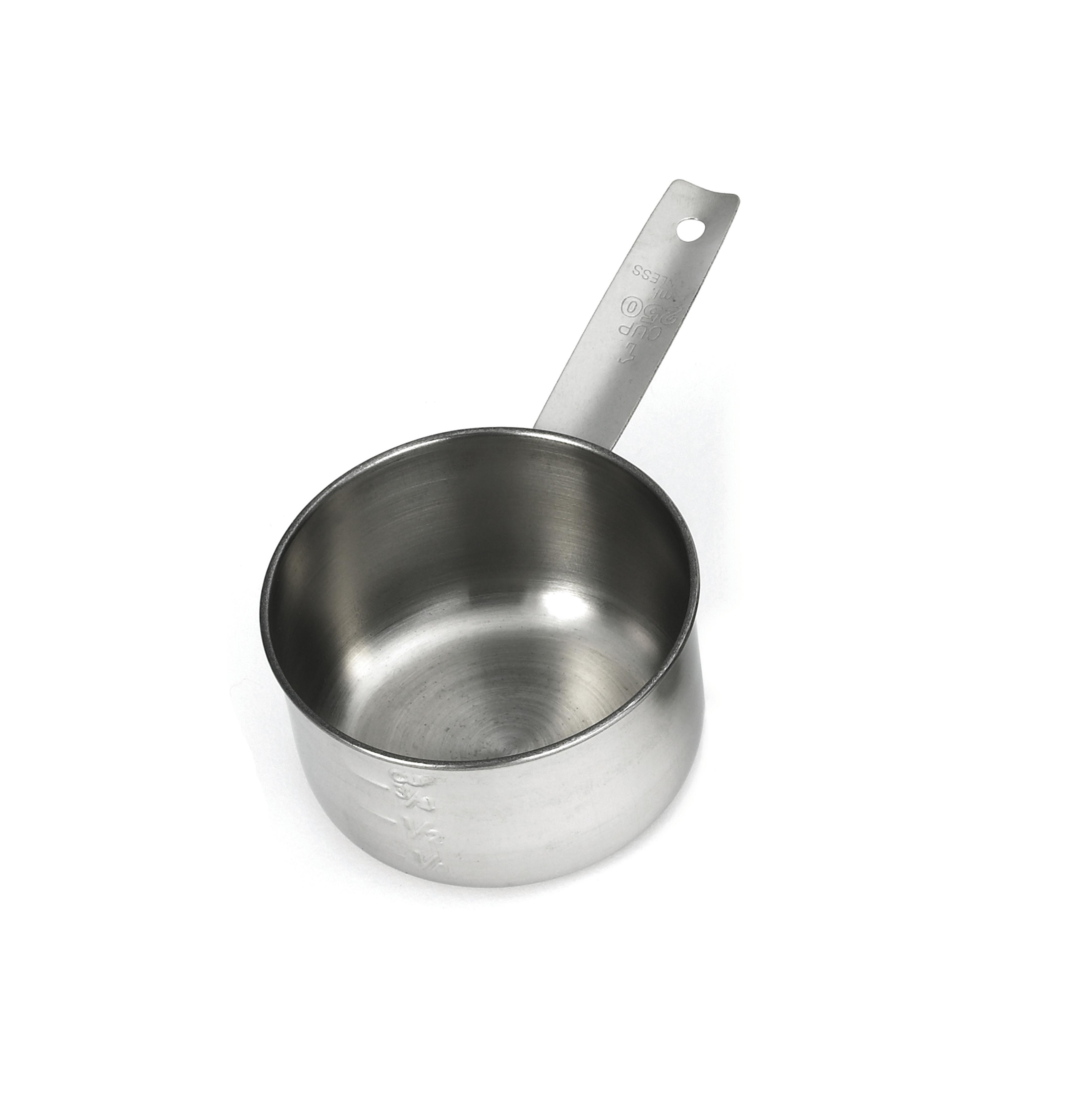 Measuring Cup 1 Cup Stainless Steel Single 1/Each