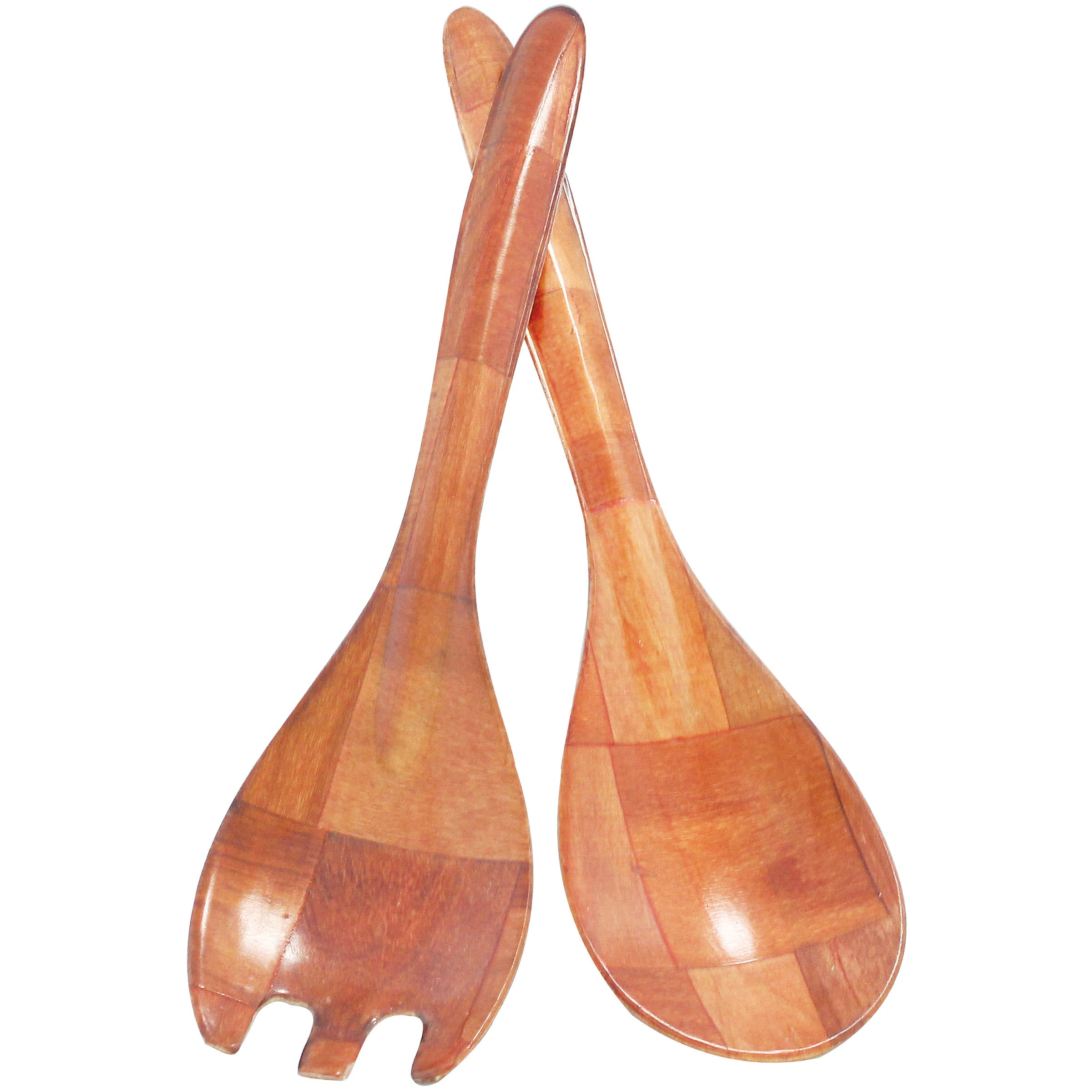 Fork & Spoon Set 11.875X3.25X0.875 IN Maple Melamine Hand Wash 1/Each