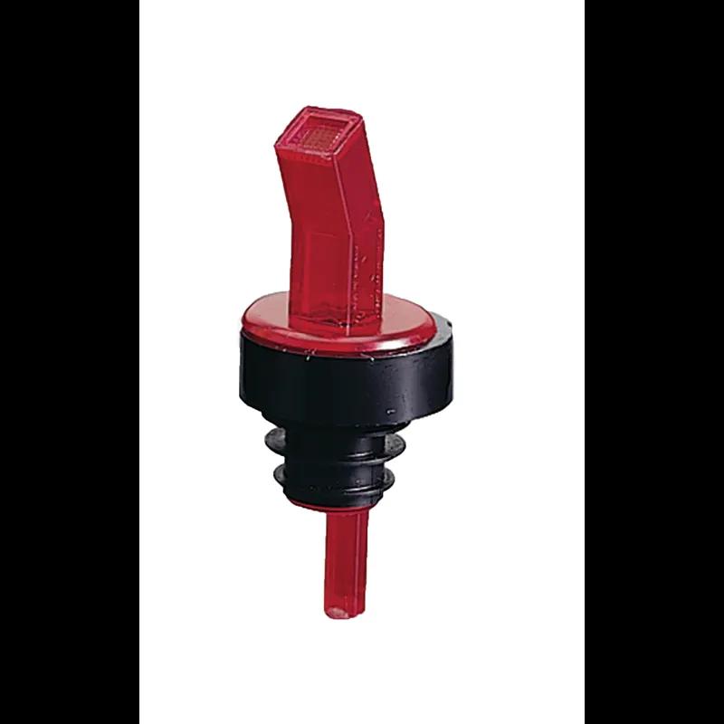 Screen Em™ Liquor Pourer 1.32X1.32X3.2 IN Red Dishwasher Safe 12/Pack
