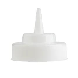 Cap 63MM 2.75X2.5 IN Polypropylene Copolymer (PPC) Natural Round For Bottle Dishwasher Safe Replacement Squeeze 12/Pack