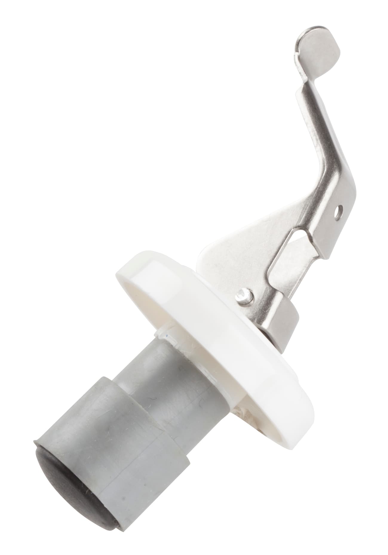 Wine Bottle Stopper Stainless Steel White 12/Pack