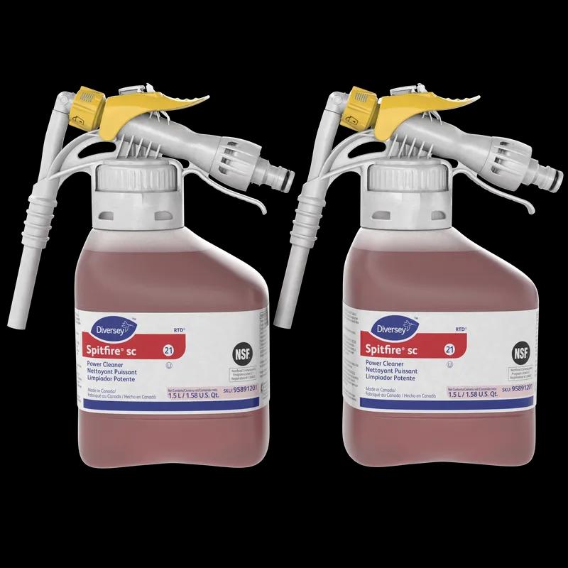 Spitfire® SC Pine All Purpose Cleaner 1.5 L Multi Surface Heavy Duty Liquid RTU RTD Kosher 2/Case