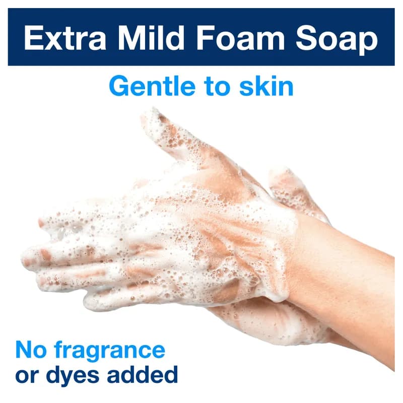 Tork Hand Soap 33.8 FLOZ Perfume-Free Clear Foaming Extra Mild For S4 1 Count/Pack 6 Packs/Case 6 Count/Case
