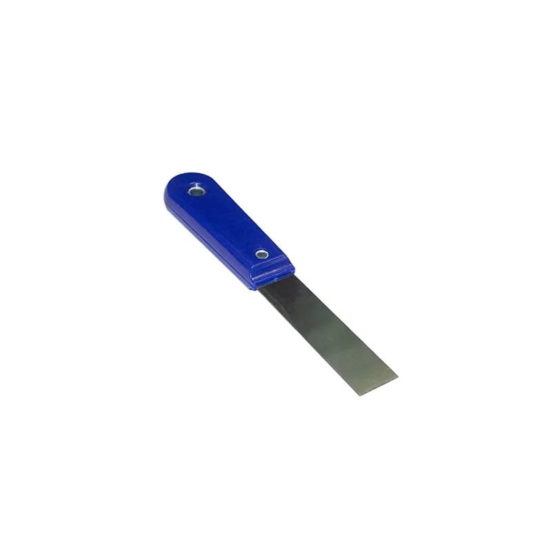 Impact® Putty Knife 1.25 IN Blue Silver Stainless Steel Polypropylene (PP) Textured Grip 100 Count/Case