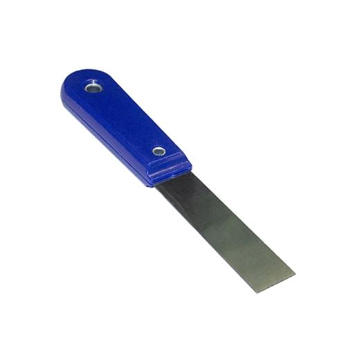 Impact® Putty Knife 1.25 IN Blue Silver Stainless Steel Polypropylene (PP) Textured Grip 100 Count/Case