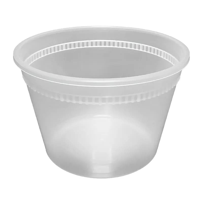 Victoria Bay Deli Container 16 OZ PE Clear Round 480/Case