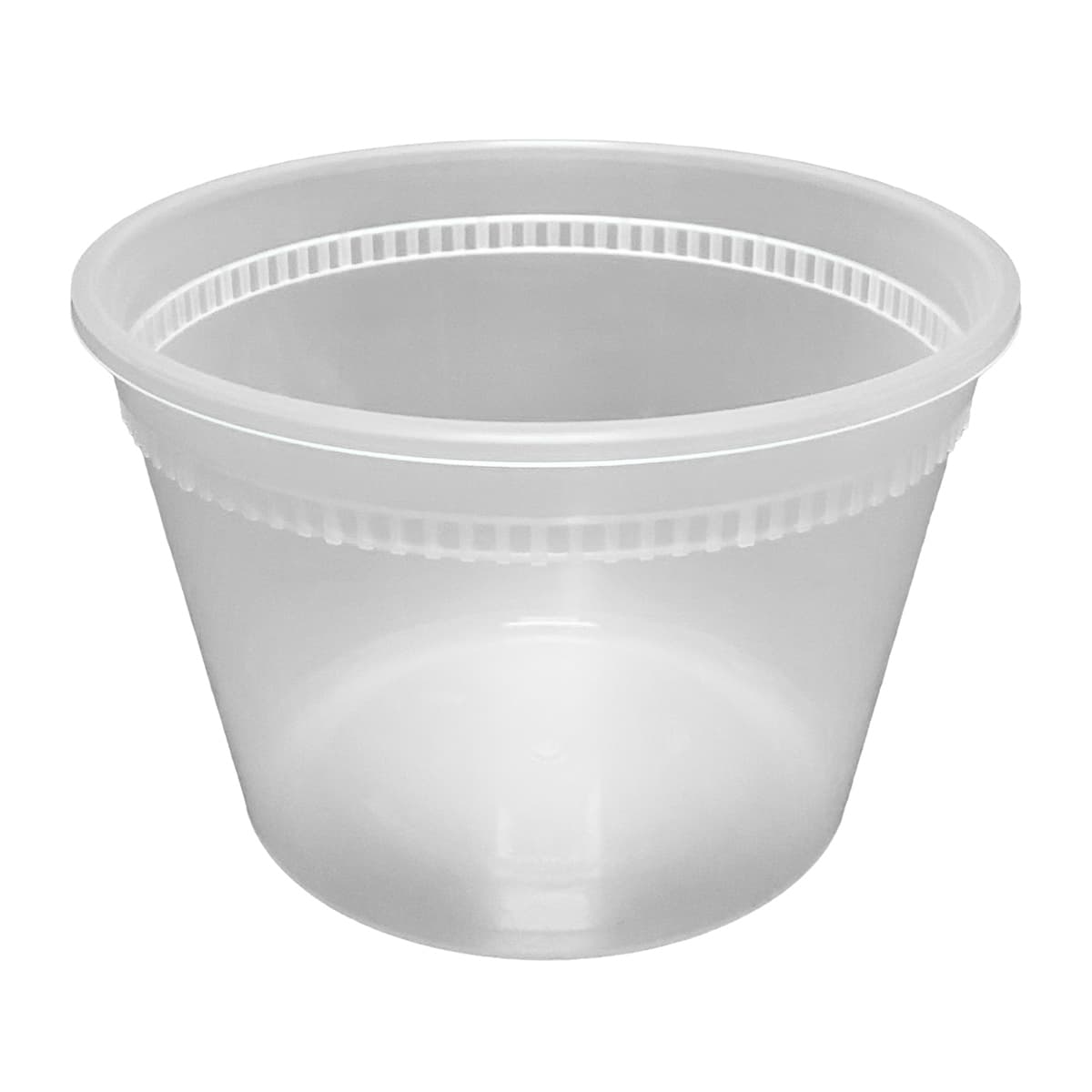 Victoria Bay Deli Container 16 OZ PE Clear Round 480/Case